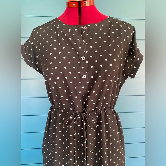 Heart print dress - Picture 2 of 2